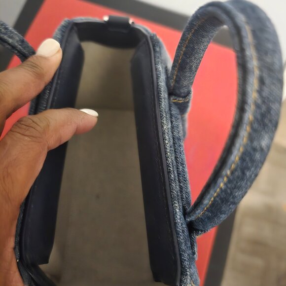 GIVENCHY TOY ANTIGONA LOCK DENIM SATCHEL - Picture 4 of 11